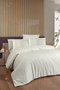 New 100% Cotton 200 Tc (80 Thread) Deluxe Satin Double Duvet Cover Set