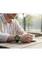 STEERX SD4381 Analog Watch for Men Stainless Steel Strap Green Dial Quartz Wrist Watch - 7