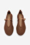 Women's Round Toe Mary Jane Mesh Hand Knitted Strappy Ballerinas Ugera Copper - 7