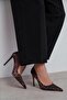 Lunara Leopard Satin Pointed Toe Women's Stiletto - 7