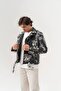 Urban Riot Patterned Leather Jacket - 2