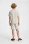 Boys' Shorts with Elastic Waist and Tie - 3