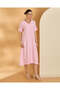 V-Neck Short Sleeve Dress