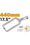 Locking Clamp with Swivel Pads 440mm 17.5 Inch Adjustable Grip Tool - 8