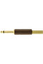 0990820089 Deluxe Flat/Flat Tip Instrument Cable (3m) |   Classic Yellow Tweed Knit Covering, Dayan - 2