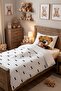Bow Tie Friend Patterned Single Baby Kids Bedding Set - 7