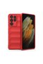 Samsung Galaxy S21 Ultra Case Optimum Silicone - Red