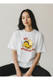 Bee Agressive Printed Vintage 100% Cotton Unisex Oversize T-Shirt