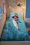 Ocean's Teeth Patterned Single Baby Kids Bedding Set