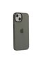 غطاء حماية شفاف صلب لهاتف ابل ايفون 14 بلس - أسود - 2