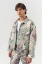 Pixelwave Patterned Jean Jacket