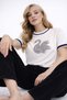 Zerelle Women's Stone Detail T-Shirt