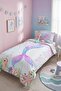Ocean Princess Patterned Single Baby Kids Bedding Set - 2