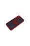 Samsung Galaxy A25 5g Case Montreal Ringed Silicone Cover - Red - 4