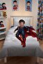 Red Cape Patterned Single Baby Kids Bedding Set - 3