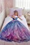 Night Princess Patterned Single Baby Kids Bedding Set - 8
