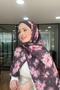 شال قطني ناعم بنمط الأزهار - 2