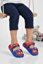 Cobalt blue Lightweight Flexible Eva Sole Unisex Children's Slippers 4505 F-P - 2