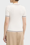 Contrast Color Trim Polo Polo Xw001897 Af10352 U1003 - 3