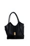 Women's Hand and Shoulder Bag Set - with Wallet & Lock Detail - 4