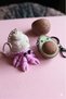 Set of 2 Keychains |   Bag Charm - Keychain |   Fun and Original Designs