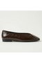 Women's Babet Gold Buckle Women's Leather Babet Casual Stylish Comfortable Non-Slip Sole Shoes - 2