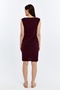Women's U-Neck Sleeveless Relaxed Cut Casual Basic Dress - 6