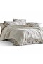 Şaheser Home Mona Pike 220X240 cm – Jacquard Waffle Weave – Double Size – Soft and Light Cream - 2