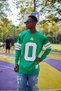 Leather Sleeve Embroidery Details Varsity Available Stock. Embroidery Details Sports Sweatshirt