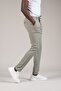 Slimfit Dobby Summer Jogger Pants with Threaded Waistband and Elastic Lycra - 3