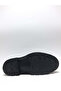 Genuine Leather Black Double Buckle Lightweight Laceless Classic Casual Model Men's Shoes - 4