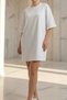 Soft Basic Dress with Side Pockets - 6