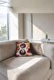 Autumn Patterned Decorative Throw Pillow Cover – Embroidered Natural Living Room Pillow - 3