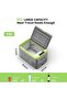 30L Portable Car Refrigerator with Compressor - 60W Dual AC/DC Powered Electric Cooler Freezer - 2