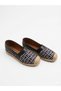 Women's Straw Detail Lightweight Fabric Women's Casual Shoes