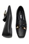Women's Non-Slip Sole Blunt Toe Bowknot Bead Detailed Casual Patterned Ballerina Shoes 19150 - 4