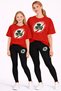 Mother-Daughter Matching Leggings - T-Shirt Set 100% Cotton Flexible Comfortable Casual Sports Set (Sold Individually)