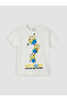 Ecru Minions Printed Baby Boy Suit by Güli̇s Gi̇yi̇m - 2