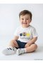 Lcw Baby White Fenerbahçe Printed Baby Boy T-Shirt and Shorts - 2