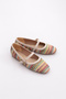 Pm386-K696 Women's Closed Straw Ballerinas - 2