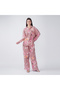 Pink & Multicolor Floral Print Co-Ord Set