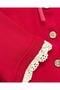 Girl's Collar Suit with Floral Embroidery - 2