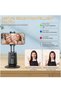 P05 360° Auto Face Tracking Phone Holder with Smart AI Gesture Control – Adjustable Lens & Colorful - 3