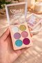 Magic Sparkles 6 Colors Pigment Glitter Palette