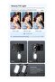 Gimbal Stabilizer Tripod for smartphones with light handheld or portable 360° rotation with face tra - 4