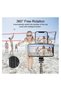 Selfie Stick Gimbal Stabilizer, UPXON 360° Rotation Tripod with Wireless Remote, Portable Phone Hold - 3