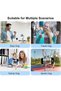 Gimbal Stabilizer for Smartphone, 3 Axis Foldable Pocket Handheld Gimbals, Anti-Shake Face Tracking - 5