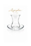 12 Piece Tea Set with Thin Waist Design (6 Cups + 6 Saucers) - Ayaydin Home