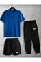 3-Piece Wing Combination T-Shirt Shorts Tracksuit Unisex Men/Women