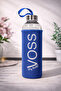 Blue Healthy Glass Water Bottle 1000 ml Water Bottle 1Lt Sports Water Bottle